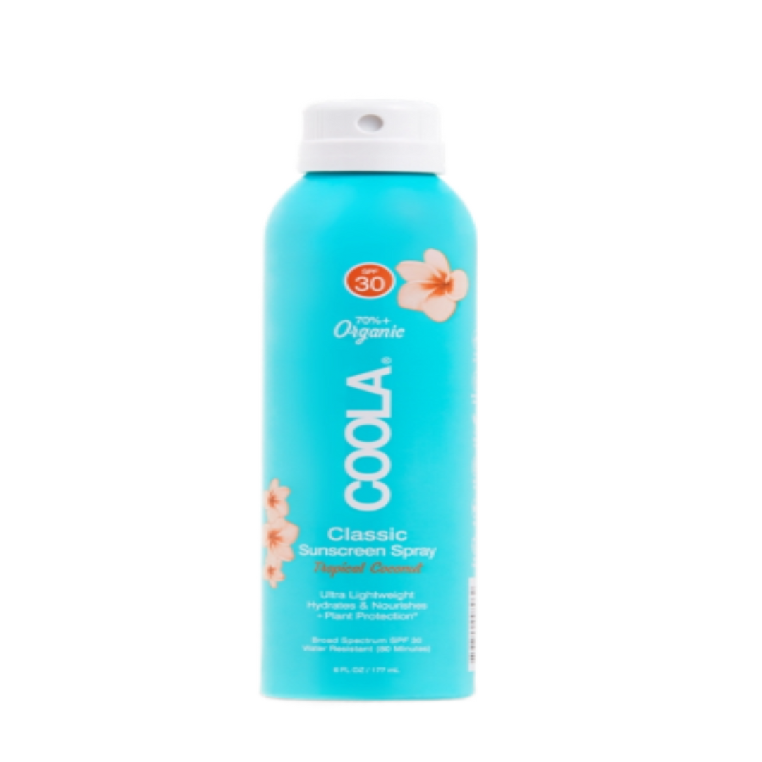 Classic Body Organic Sunscreen Spray SPF 30 - Tropical Coconut