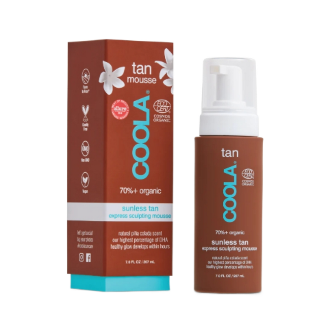 Organic Sunless Tan Express Sculpting Mousse