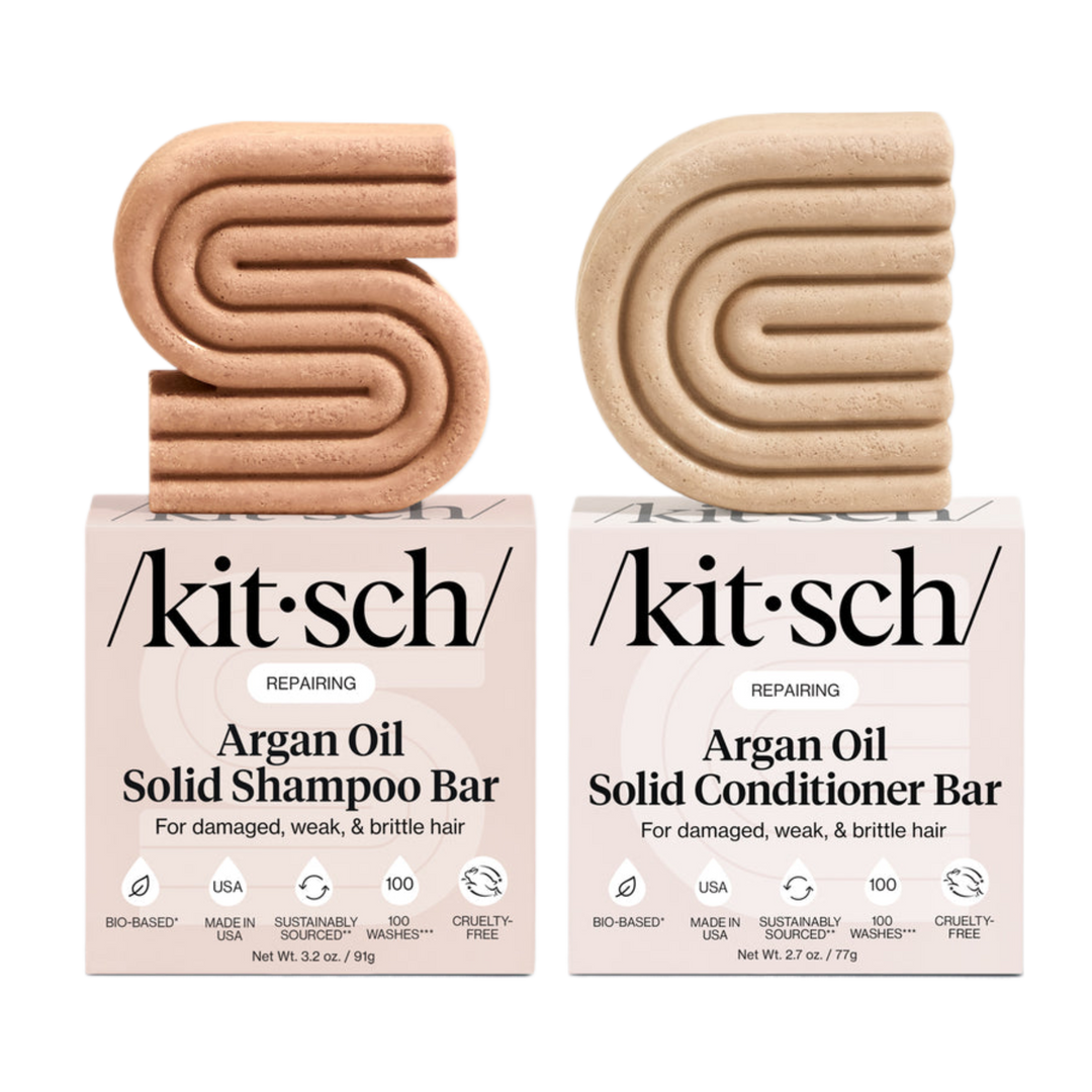 Repairing Argan Oil Shampoo & Conditioner Bar Combo